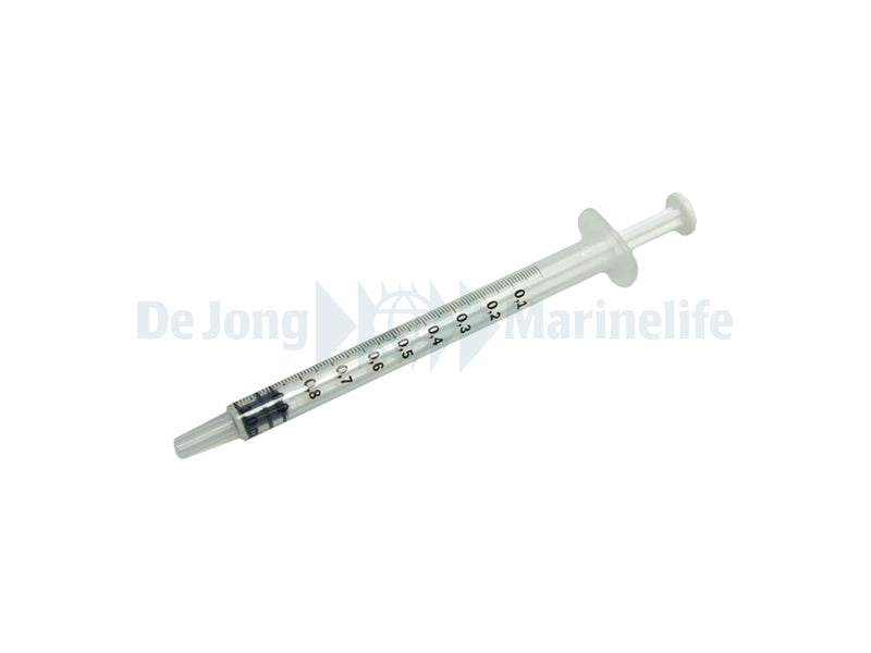 Syringe with 1 ml value scale - 6 pcs