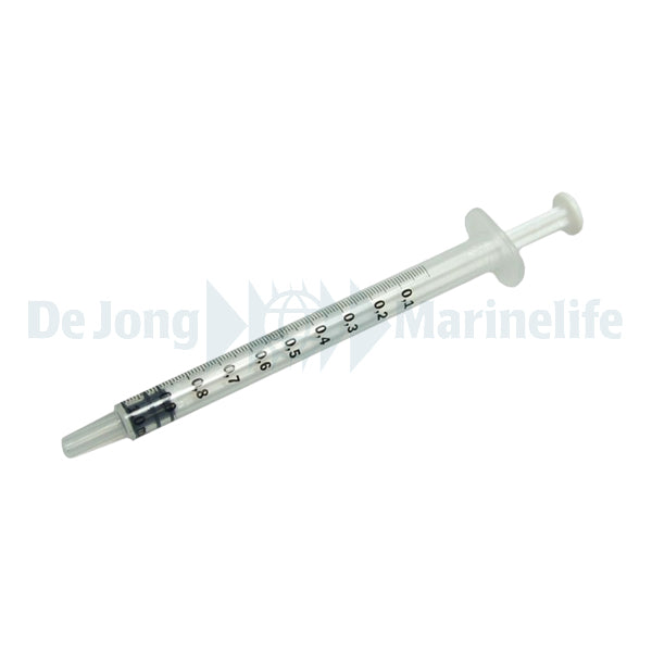 Syringe with 1 ml value scale - 6 pcs