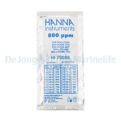 TDS solution 800 ppm (mg / l), 25 bags of 20 ml