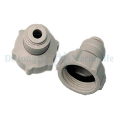 3/4" Threaded Tap Connector - Push Fit 1/4" Pipe