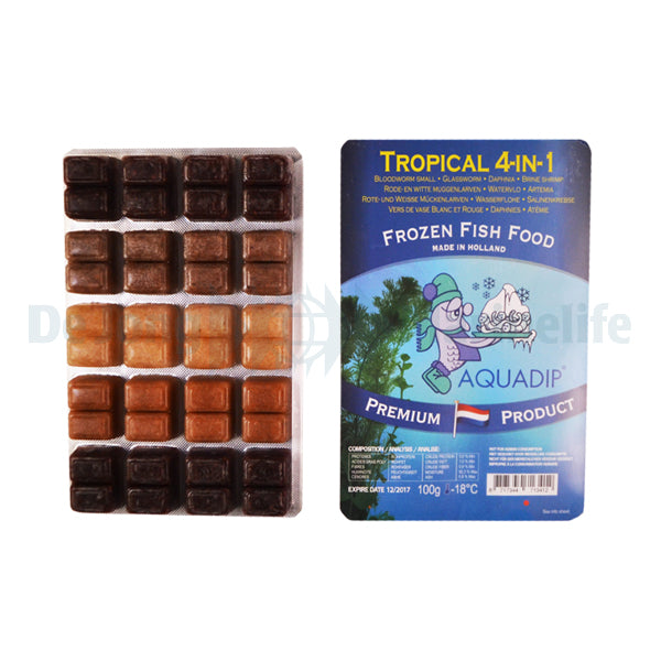 Tropical quartet (4in1)100gr - 9 pcs box
