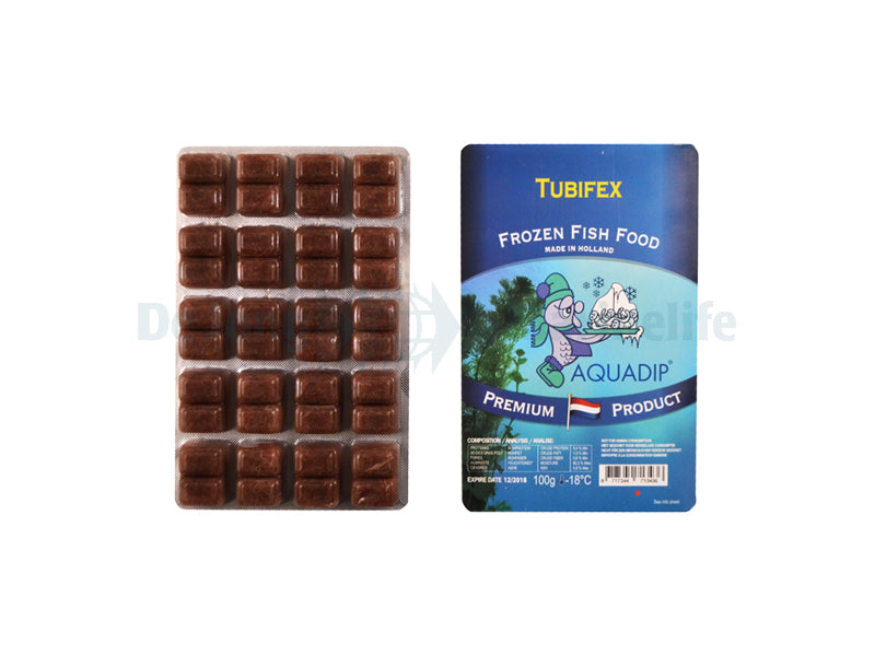 Tubifex 100 gram - 9 pcs box