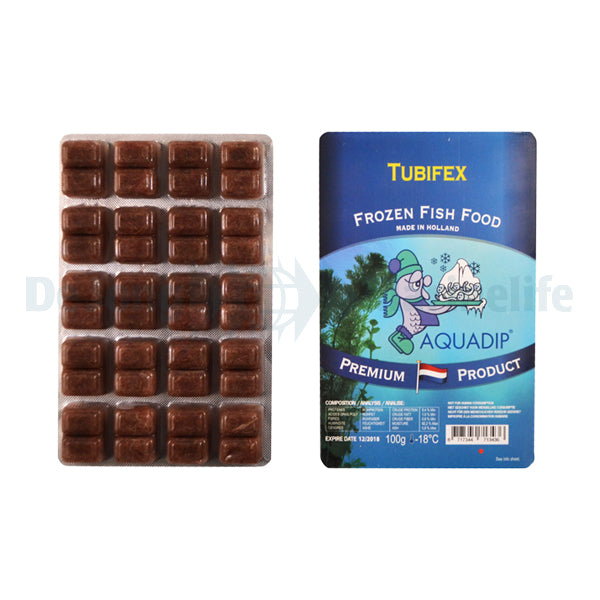 Tubifex 100 gram - 9 pcs box