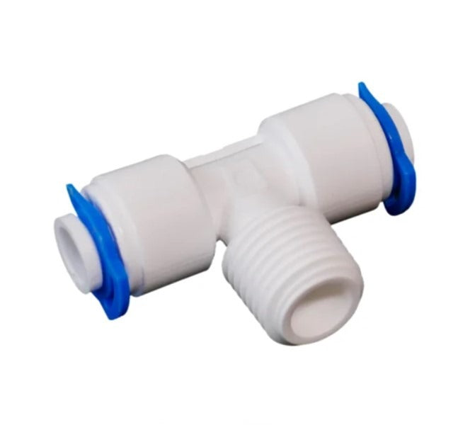 T-piece 1/4" external thread 6/4 - 1/4" - 6/4 platinum line