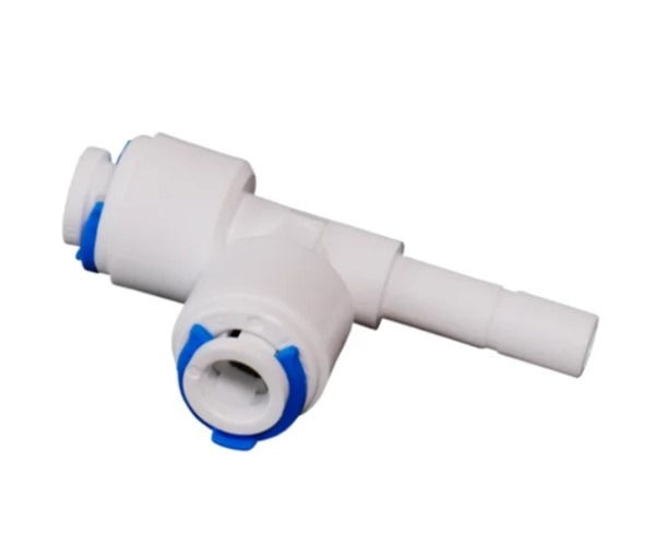 Stem T-piece 1/4 " x 6 mm platinum line plus - 24 V