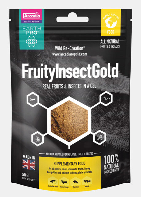 Arcadia Earth Pro Jellypot Gold Fruityinsect Gold 50g