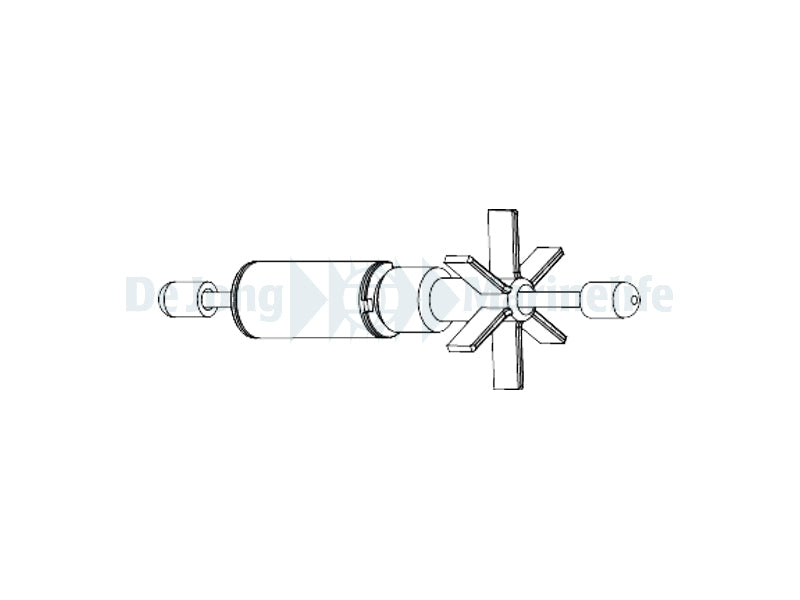 VOYAGER 2  ROTOR +STAINLESS STEEL SHAFT+RUBBERS