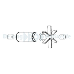 VOYAGER 3  ROTOR +STAINLESS STEEL SHAFT+RUBBERS