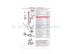 Water level tube including micro adjusting screw Q220