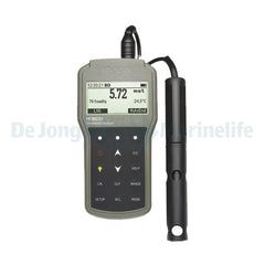 Water resistant portable oxygen meter with barometer