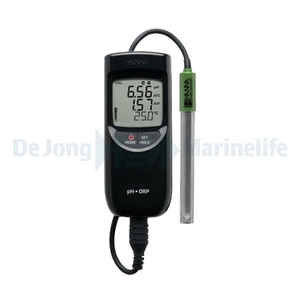 Waterproof portable pH/mV/ORP/temp. measuring device