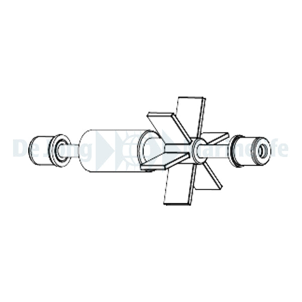 ROTOR+STAINLESS STEEL SHAFT+RUBBERS - WHALE 200