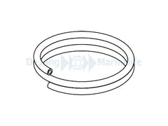 WHALE 350-500 Flex. Tube grey mm.15,40x22x3000