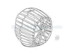 XStream - Xstream-e - Xstream SDC GRID WITH O-RING