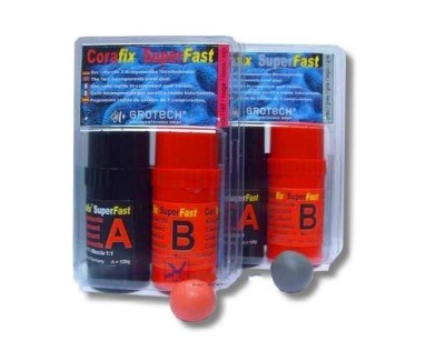 GROTECH CORAFIX SUPER FAST GREY 240 G 2 KOMPONENTS