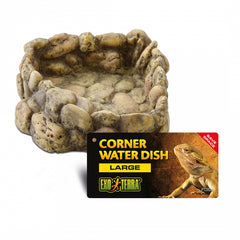 Ex corner water dish