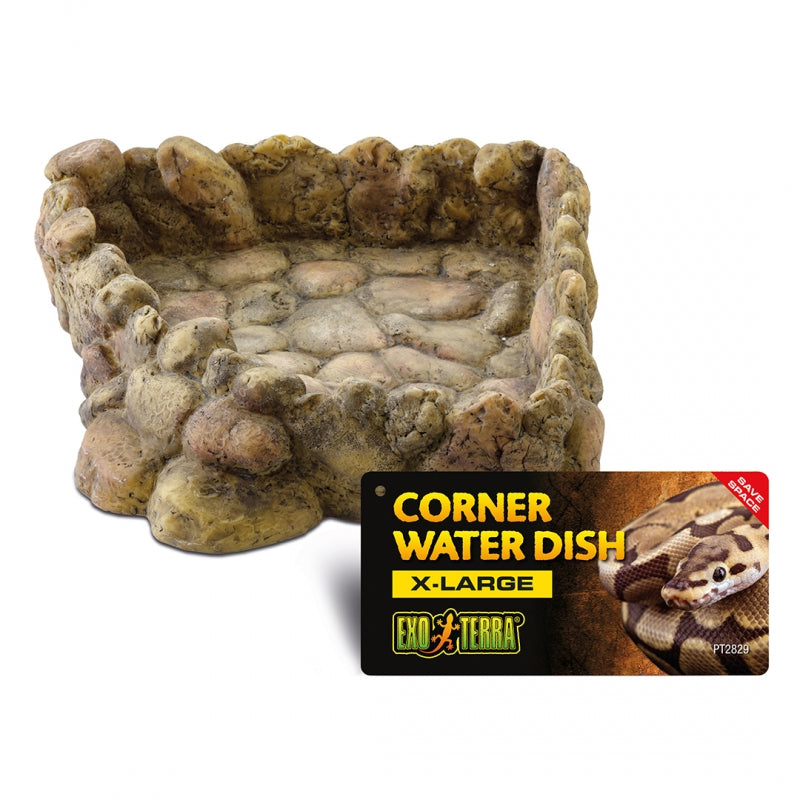 Ex corner water dish