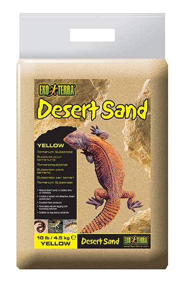 Exo Terra woestijnzand Geel 4,5KG