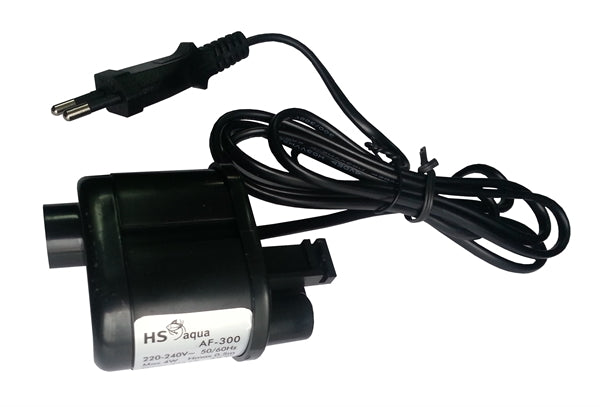 HS AQUA LAGO 30 AQUARIUM POMP AF-300 RONDE CONNECTOR