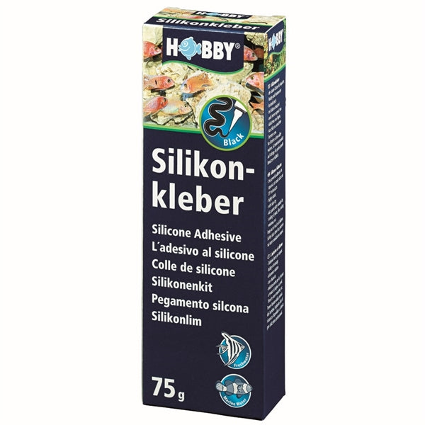 HOBBY SILICONENKIT, ZWART TUBE 75 G
