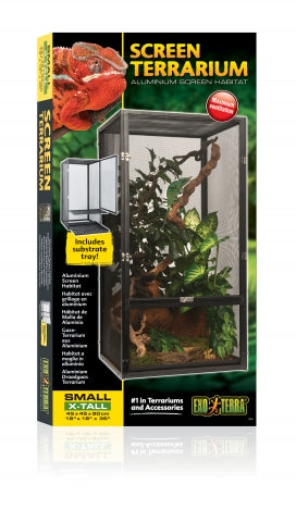 Exo Terra aluminium draadgaas terrarium SMALL 45x45x90CM