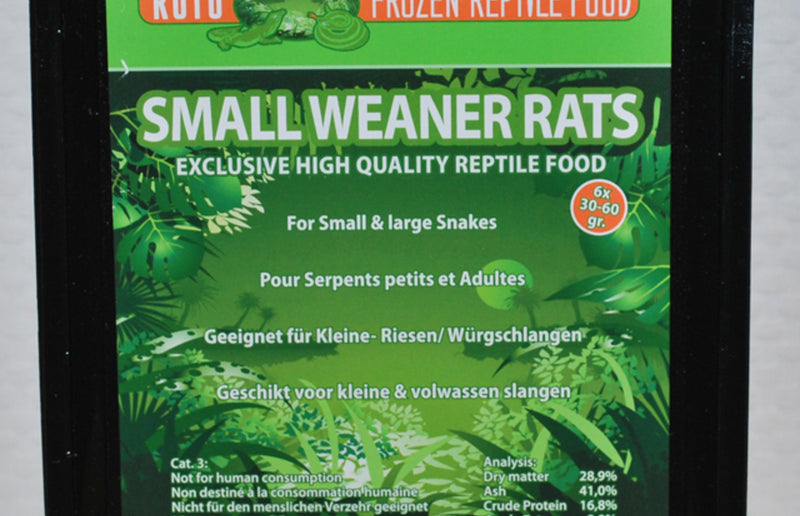 Small Weanerrat 30-60 Gr. X 6