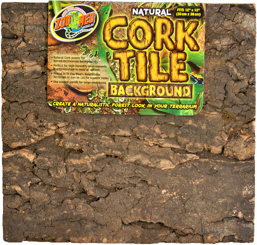 Zoomed Natural Cork Tile Background