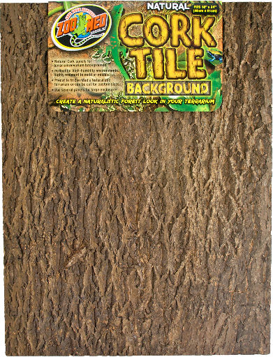 Zoomed Natural Cork Tile Background