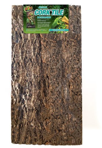 Zoomed Natural Cork Tile Background