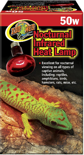 Zoomed nocturnal heating lamp