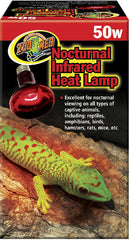 Zoomed nocturnal heating lamp