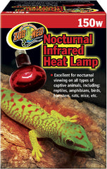 Zoomed nocturnal heating lamp