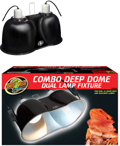 ZooMed Double combo deep dome
