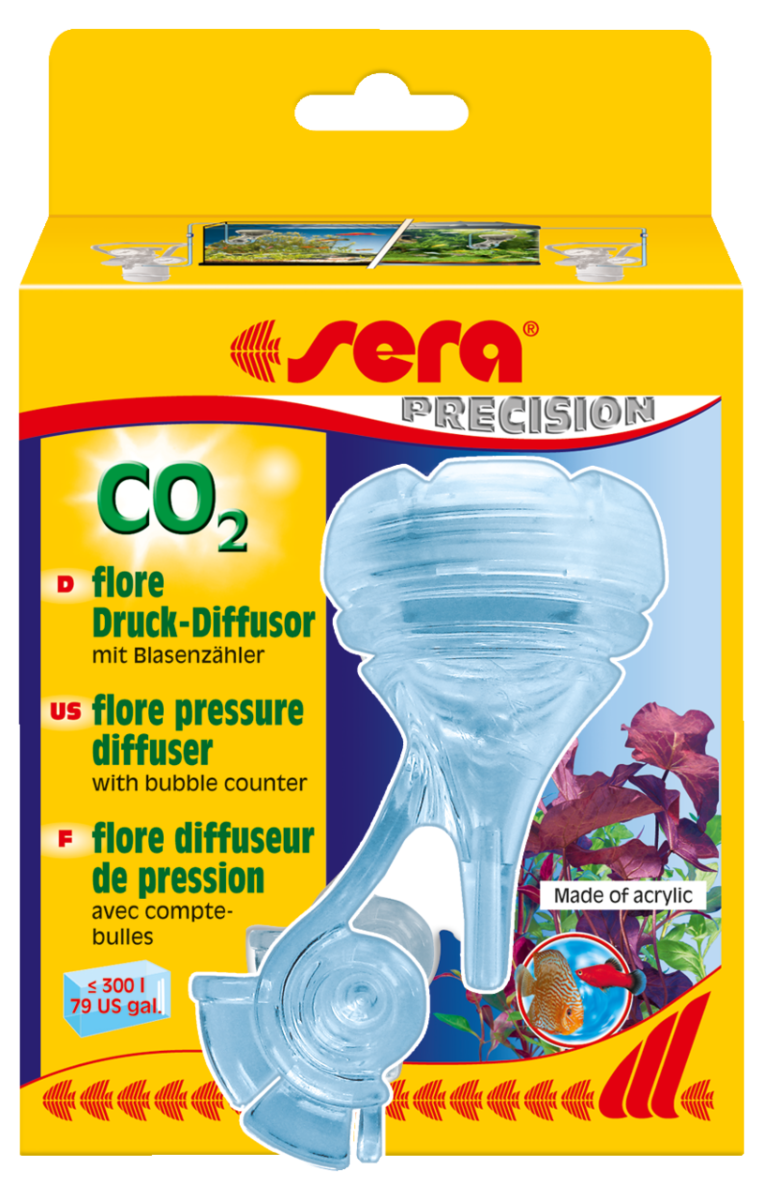 sera flore CO2 druk-diffusor