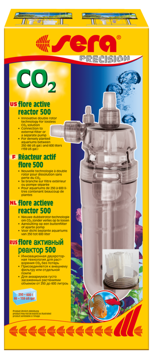 sera flore actieve CO2-reactor 500 - 1000