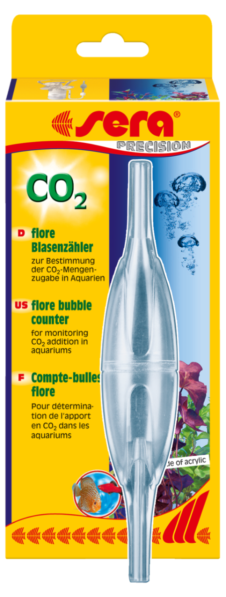 sera flore CO2 blaasjesteller