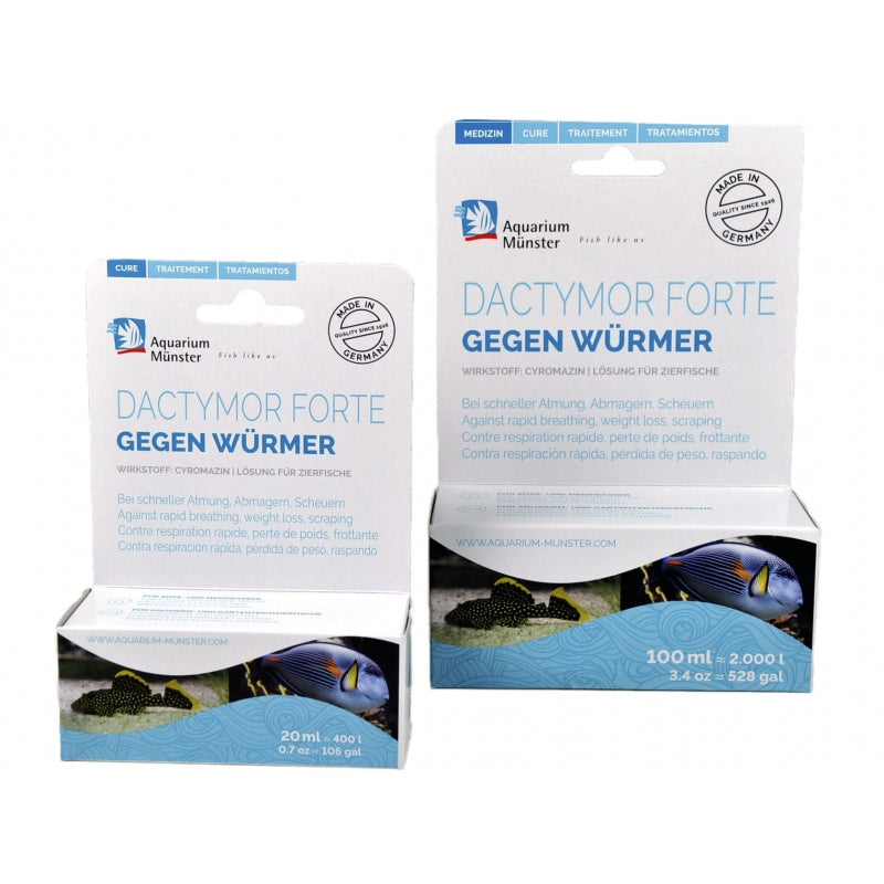 Aquarium Munster Dactymor Forte (Tegen Worminfecties)