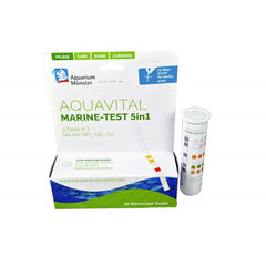 Aquarium Munster Aquavital Multitest Marine 5in1 50 Teststrips Zeewater