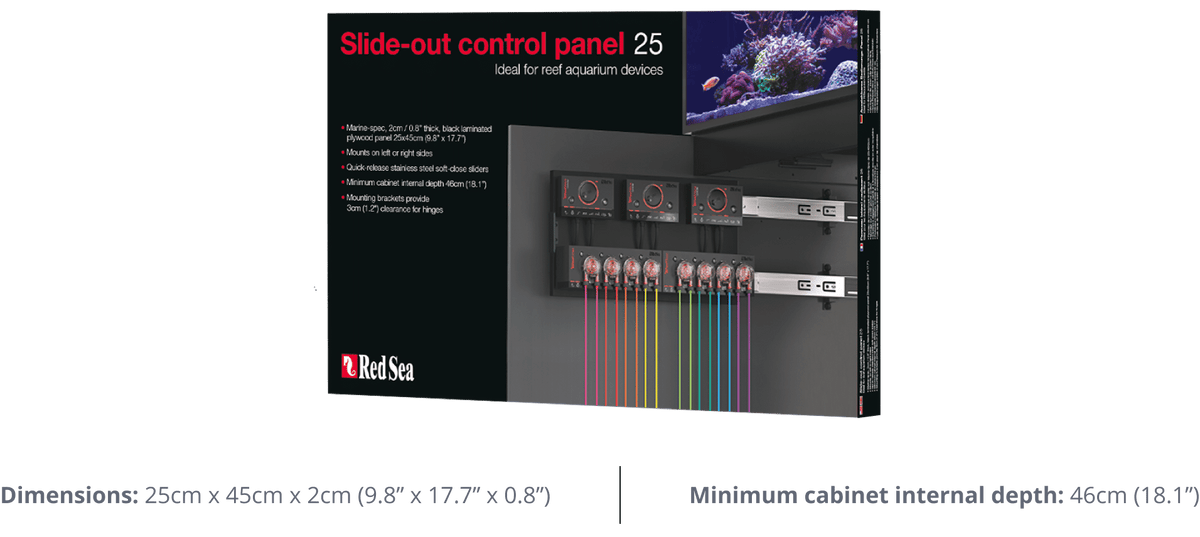 Red Sea slide-out mounting panel