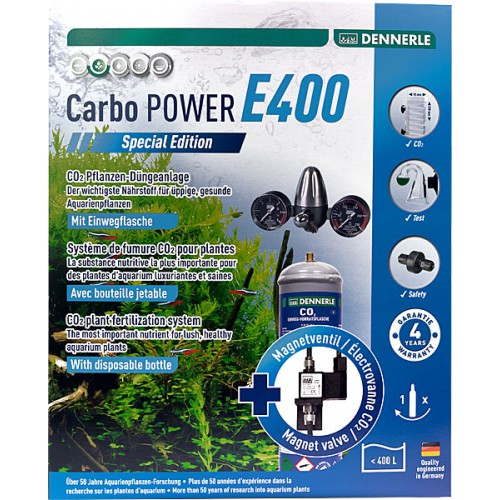 Dennerle Carbo POWER E400 Special Edition incl. magneetventiel!