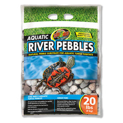 Zoomed Turtle River Pebbles Substrate 4,5kg