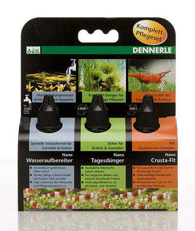 dennerle nano verzorgingsset 3 x 15 ml