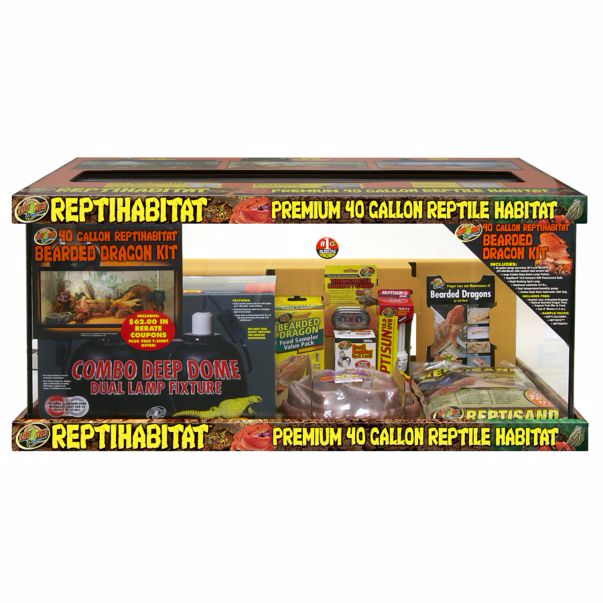 Zoo Med ReptiHabitat Bearded Dragon Kit (90x45x45cm)