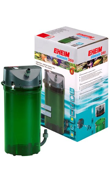 EHEIM Classic 350 Plus (2215), incl. filtermateriaal en dubbelkranen