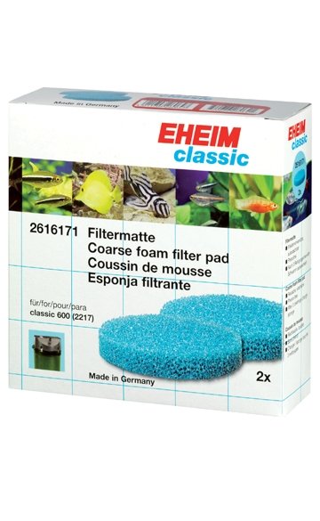 Eheim Filtermat blauw voor classic 600 - 2217 2 stuks