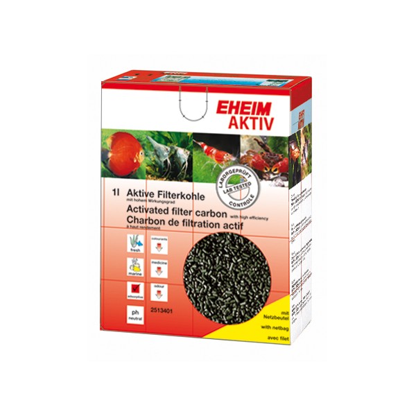 Eheim Aktiv actieve filterkool met perlonzak 1 ltr
