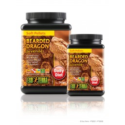 Exo Terra Soft Pellets Juvenile Bearded Dragon 540g