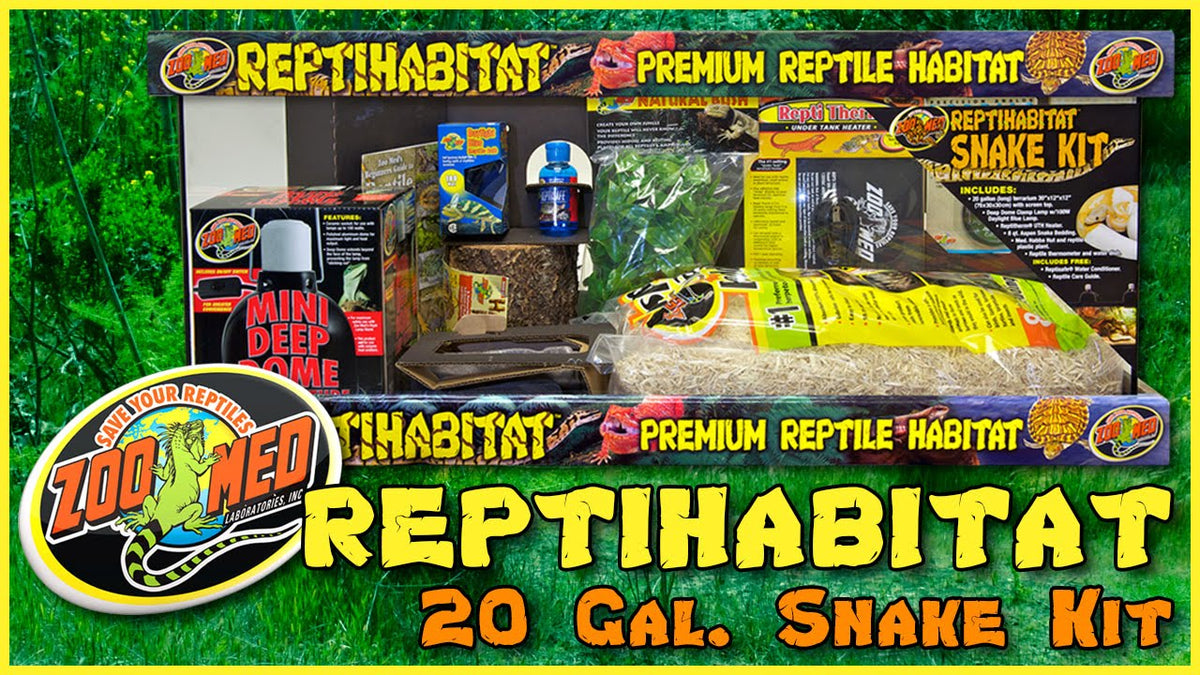 Zoo Med ReptiHabitat Snake Kit (76x30x30cm)  Op=Op!