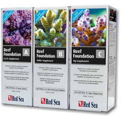 Red Sea RCP Reef Foundation A B C  3x250 ml Starterspakket