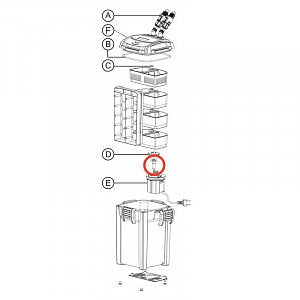 Superfish Aqua Pro 600 voorfilter cartridge